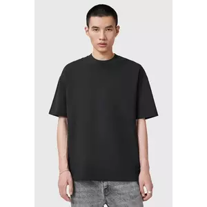 AllSaints tricou din bumbac HAVEN culoarea gri, uni, M029JC imagine