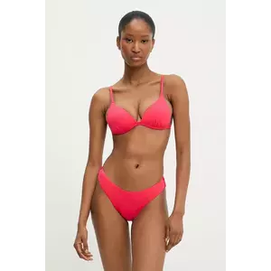 Answear Lab costum de baie din două piese culoarea roz, cupa rigidizata imagine
