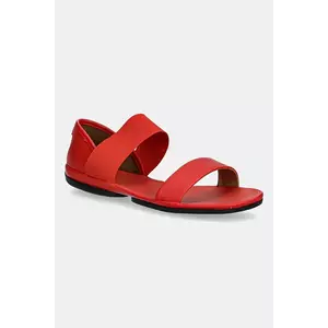 Camper sandale de piele Right Nina culoarea roșie, 21735-089 imagine