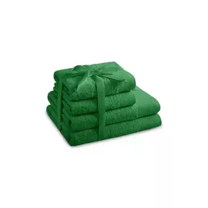 home & lifestyle set de prosoape 4-pack culoarea verde imagine