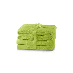 set de prosoape 6-pack culoarea verde imagine