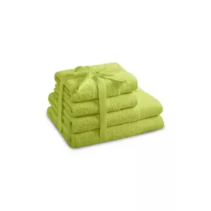 set de prosoape 4-pack culoarea verde imagine