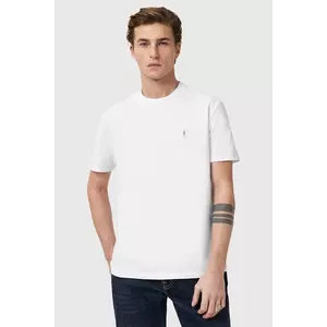 AllSaints tricou din bumbac DEXTER culoarea alb, uni, M005JD imagine