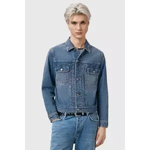 AllSaints geacă din denim din bumbac EXILE de tranzitie, M030OC imagine