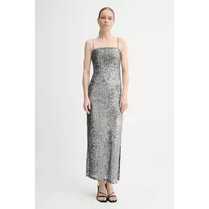 Alohas rochie Elmi culoarea argintiu, maxi, mulată, R100795 imagine
