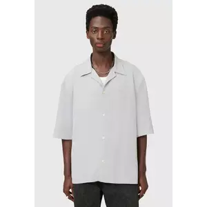 AllSaints cămașă RIALTO culoarea gri, relaxed, M161SC imagine