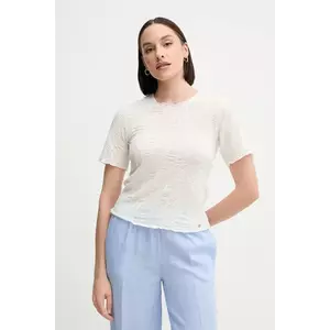 Pedro del Hierro tricou culoarea bej, 4539627 imagine