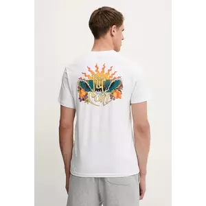 Rip Curl tricou din bumbac DAZED culoarea alb, modelator, 0OFMTE imagine