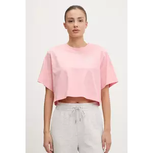 Ellesse tricou din bumbac Marcialla culoarea roz, SGZ21801 imagine