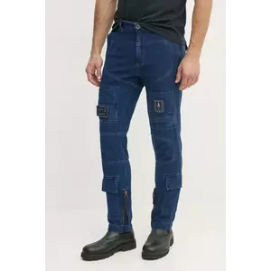 Aeronautica Militare jeans bărbați, culoarea bleumarin, PA1655CT3507 imagine