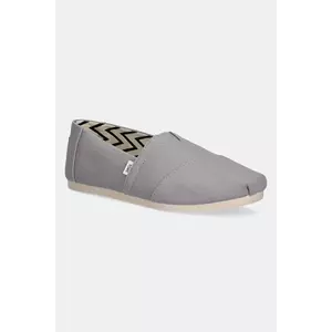 Toms espadrile ACLASS culoarea gri, 10020857 imagine