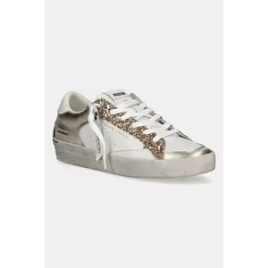 Crime London sneakers din piele SK8 DELUXE femei, culoarea auriu, 27107PP6 imagine
