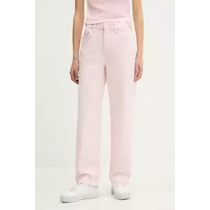 Tommy Jeans blugi high waist, DW0DW20349 imagine