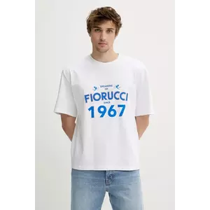 Fiorucci tricou din bumbac White Dreaming 1967 Print Boxy Fit T-Shirt culoarea alb, cu imprimeu, M02SMTSH103CJ01WH08 imagine