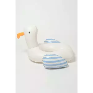 SunnyLife colac de înot pentru copii Sammy the Seagull Blue Stripe imagine