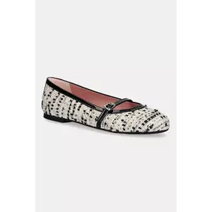 Pretty Ballerinas balerini Nicole culoarea bej, 52053_C imagine