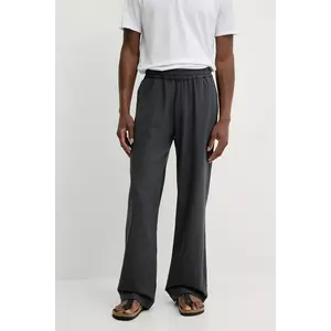 Won Hundred pantaloni de bumbac culoarea gri, cu fason cargo, 3562-14234 imagine