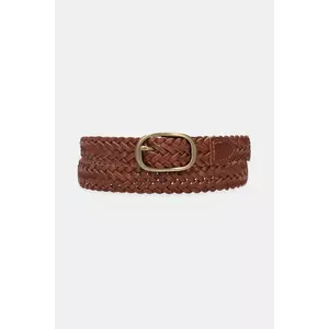 Levi's curea de piele culoarea maro, 000A4-0002 imagine