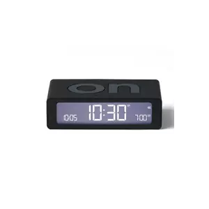Lexon ceas cu alarmă reversibil Flip Mini culoarea negru imagine