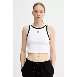 Gestuz top culoarea alb, 10910274 imagine