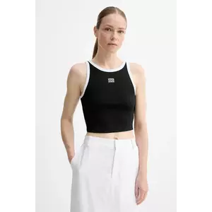 Gestuz top culoarea negru, 10910274 imagine