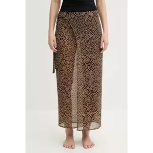 MICHAEL Michael Kors pareo culoarea maro, MM54772 imagine