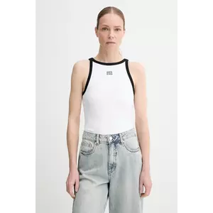 Gestuz top culoarea alb, 10910270 imagine