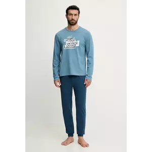 Lacoste compleu pijama cu imprimeu, 4H9180 imagine