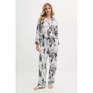 Dkny pijama culoarea gri, YI90053 imagine