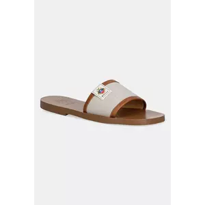 Bally papuci culoarea maro, WF0040 imagine