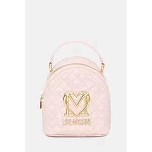 Love Moschino rucsac culoarea roz, mic, cu imprimeu, JC4304PP0MK1260A imagine