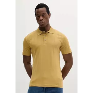 Lindbergh polo de bumbac culoarea verde, uni, 30-404115 imagine