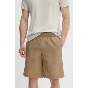 Won Hundred pantaloni scurți culoarea maro, 3528-13056 imagine