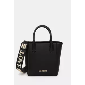 Love Moschino poșetă culoarea negru, JC4277PP0MKI0000 imagine