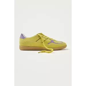 Alohas sneakers din piele întoarsă Tb.490 culoarea verde, S100471-08 imagine