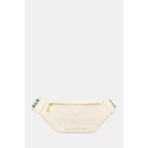 Love Moschino borsetă culoarea bej, JC4223PP0MKF0110 imagine