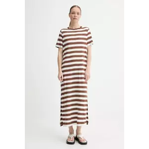 Marc O'Polo rochie culoarea maro, maxi, dreaptă, 5000006507 imagine