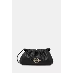 Love Moschino poșetă culoarea negru, JC4286PP0MKK0000 imagine
