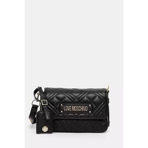 Love Moschino poșetă culoarea negru, JC4210PP0MLA0000 imagine