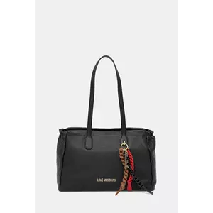 Love Moschino poșetă culoarea negru, JC4306PP0MK1100A imagine