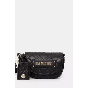Love Moschino poșetă culoarea negru, JC4209PP0MLA0000 imagine