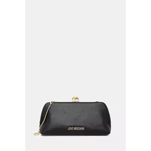 Love Moschino poșetă culoarea negru, JC4287PP0MKP0000 imagine