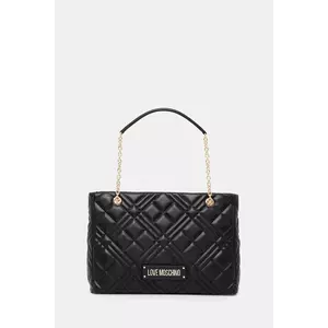 Love Moschino poșetă culoarea negru, JC4145PP0MLA0000 imagine