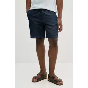 BOSS Orange pantaloni scurți jeans culoarea bleumarin, 50537789 imagine