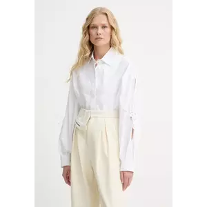 Alohas cămașă din bumbac Sugar culoarea alb, cu guler clasic, relaxed, R100475 imagine