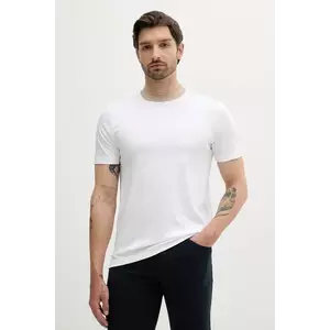 BOSS tricou din bumbac culoarea alb, uni, 50531793 imagine