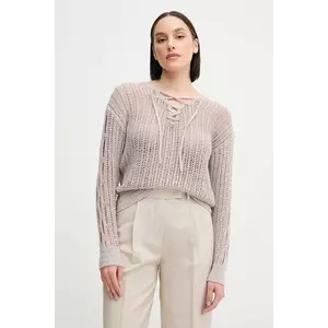 Sisley pulover culoarea gri, 15PLM401A imagine