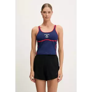 adidas Performance top de antrenament Heritage culoarea bleumarin, JG6156 imagine