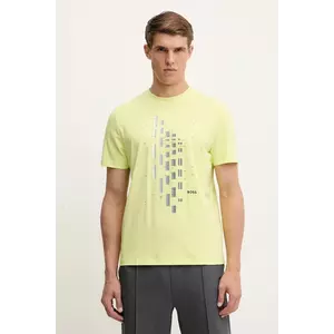 BOSS Green tricou culoarea verde, cu imprimeu, 50543808 imagine