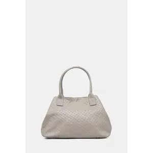 Answear Lab poseta de piele culoarea bej imagine